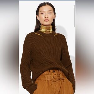 NWT Proenza Schouler White Label Chunky Rib Pullover. Size Medium.